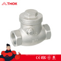 SS316 Cf8m Swing Check Valve Air Non Return Valve from 1/2" to 2" in TMOK Valve